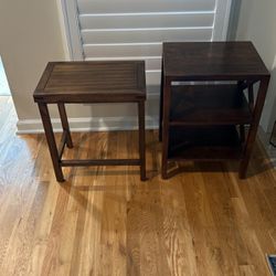 2 Small End Tables