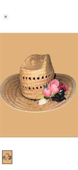 Handcrafted woven adult one size hat