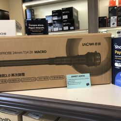 Laowa 24mm Periprobe T1.4 Cinema Macro Lens