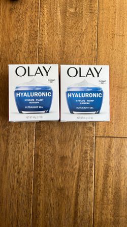 Olay Hyaluronic Ultra Light Gel Fragrance Free Moisturizer 