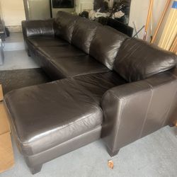 Leather Couch