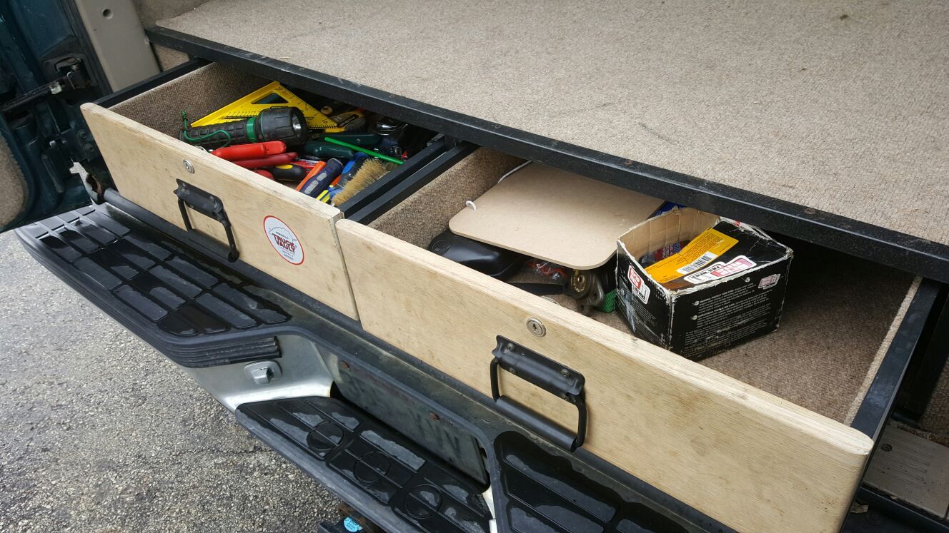 Armadillo Truck Vault Storage System