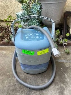 └➤➤➤ Donjoy Iceman Clear Cold Therapy Unit w/ Hose, Bucket, Power Supp -
