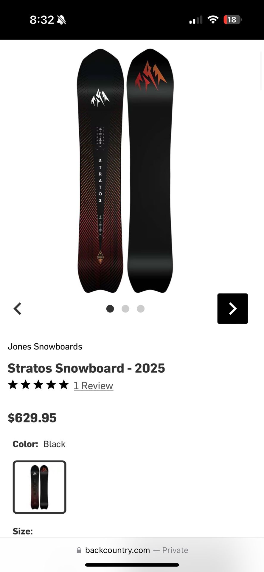 Jones Stratos 161 Wide