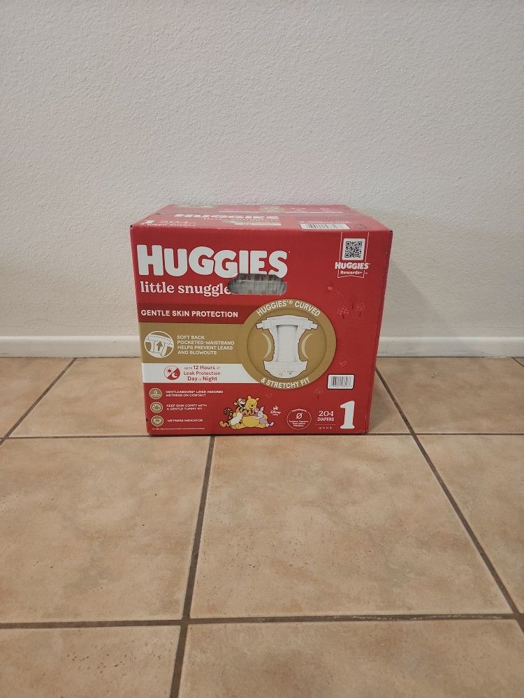 New Huggies Size 1 Diapers