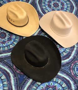 Cowboy Hat  2x Wool