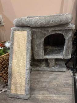 Grey Cat Condo