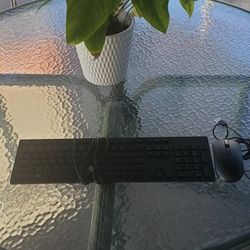 Wired Keyboard And Mouse For PC Or Laptop 