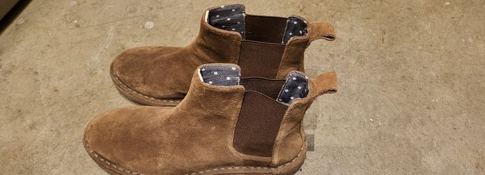 Brown Suede Boots Size 7 Womens