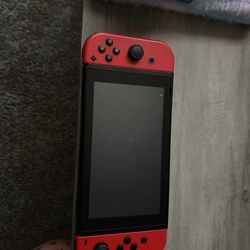 Nintendo Switch With Dock And Games