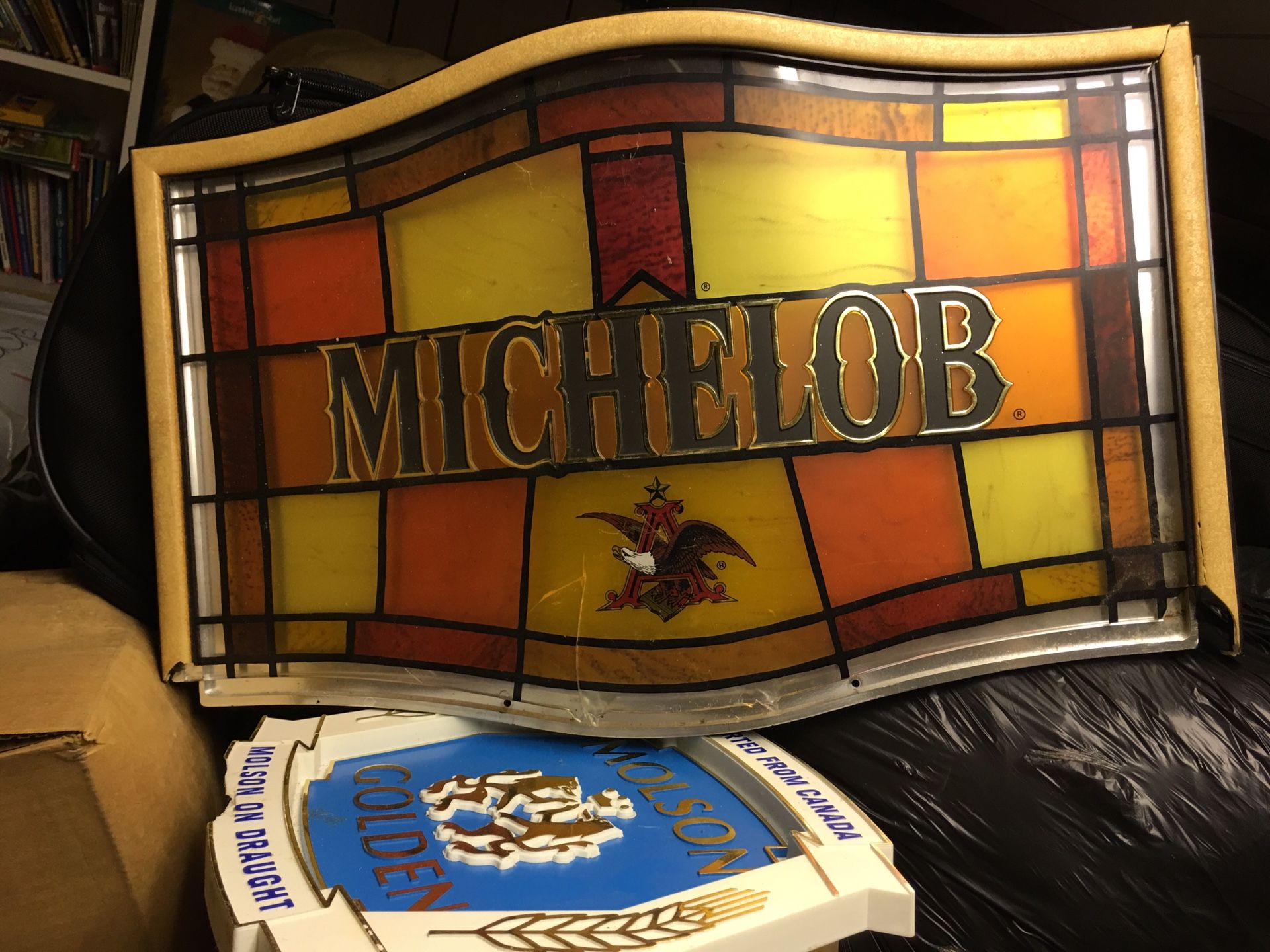 Michelob beer sign