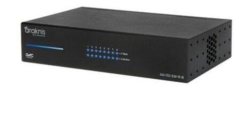 Araknis Networks® 110 Series Unmanaged+ Gigabit Switch with Rear Ports