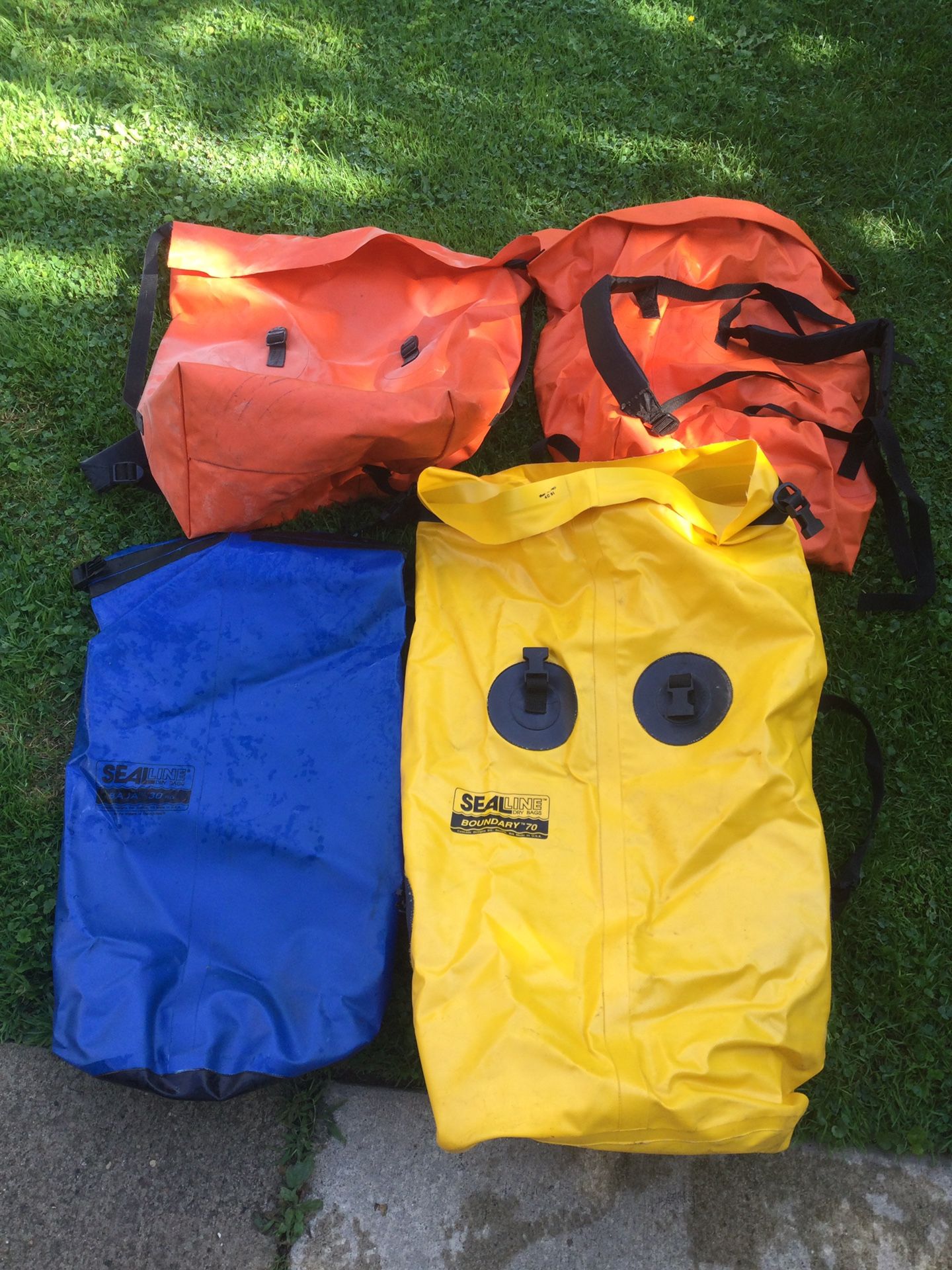 Waterproof Backpacks, 4 Bags