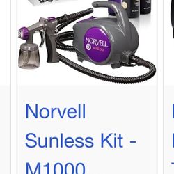 Norvell  m1000. Professional Spray Tan.