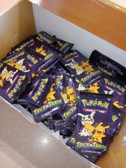 Pokémon Trick or Trade Booster Packs Lot