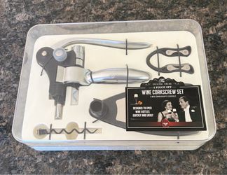 Wine Corkscrew 4 Piece Set