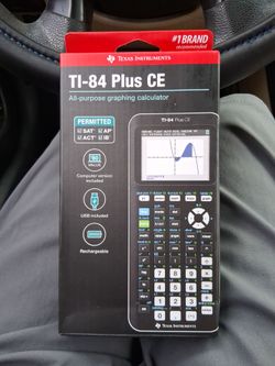 TI=84 PLUS CE CACULATOR
