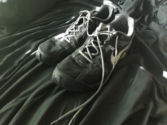 Nike men size 14 reax shoe black grey