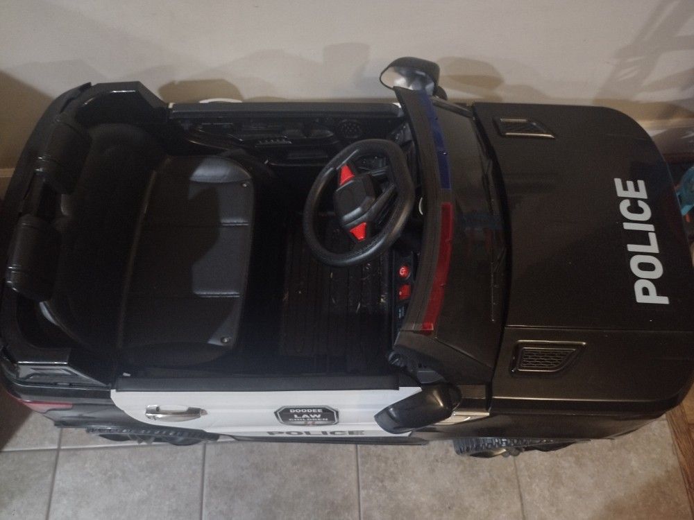 Miniature Police Car