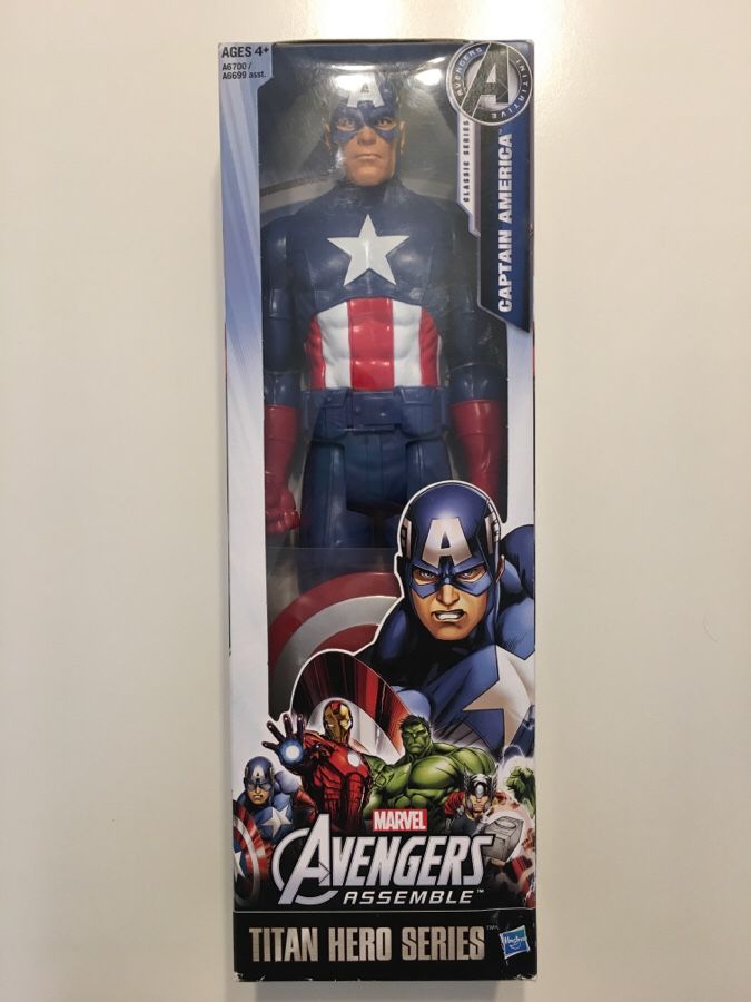 Captain America - Marvel Avengers Assemble Titan Hero Series