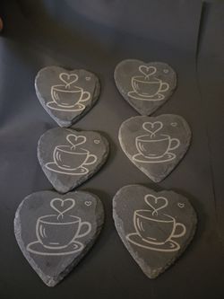 6 SLATE COASTER