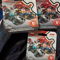 Lego formula 1 3 brand new sealed legos
