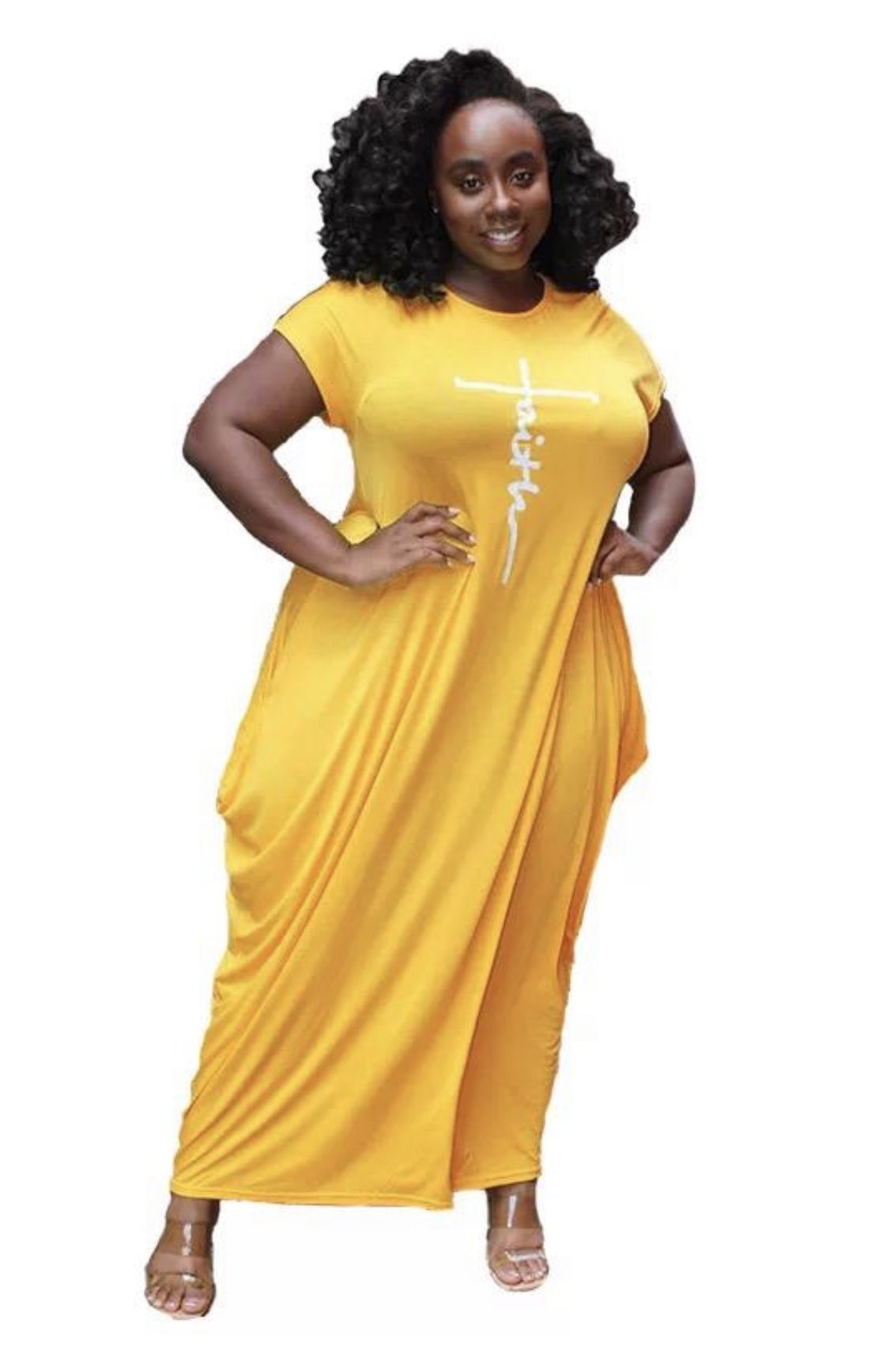 Yellow Faith Dress