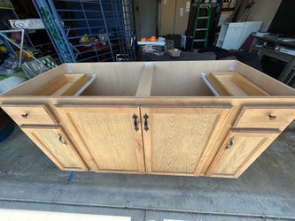 Unfinished cabinet