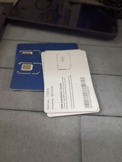 Brand new unlock SIM cards unlimited internet for 6 months$20 each