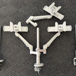 Single, Dual, or Triple Computer Monitor Mount