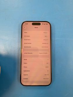 Unlock iPhone 17 256 GB