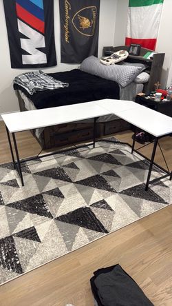 L Shaped Computer Table 67”x47 1/2”