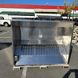 5 Ft Commercial Exhaust Restaurant Hood Exhaust Fan Combo 
