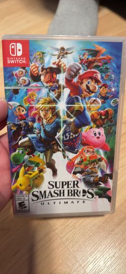 Super smash Bros four Nintendo switch no trade cash only see my other listings for more gaming stuff