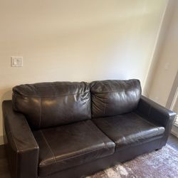 Leather Living Room Couch