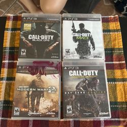PlayStation 3 Call Of Duty Games