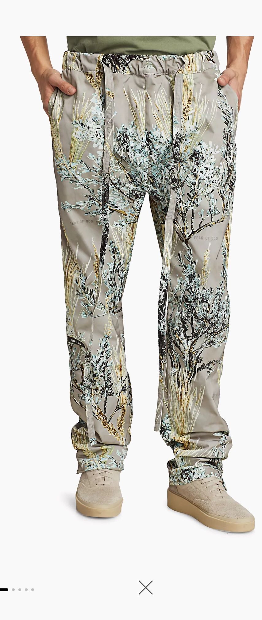 Fear Of God Sixth Collection Camouflage Nylon Pants 