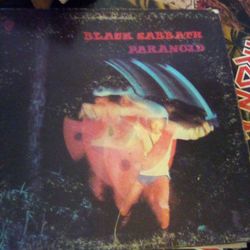 BLACK SABBATH VINYL RECORD LOT(2)