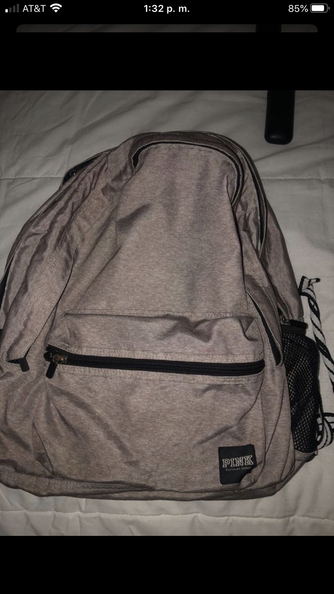 Pink backpack