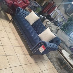 1pc Royal Blue Sofa Only