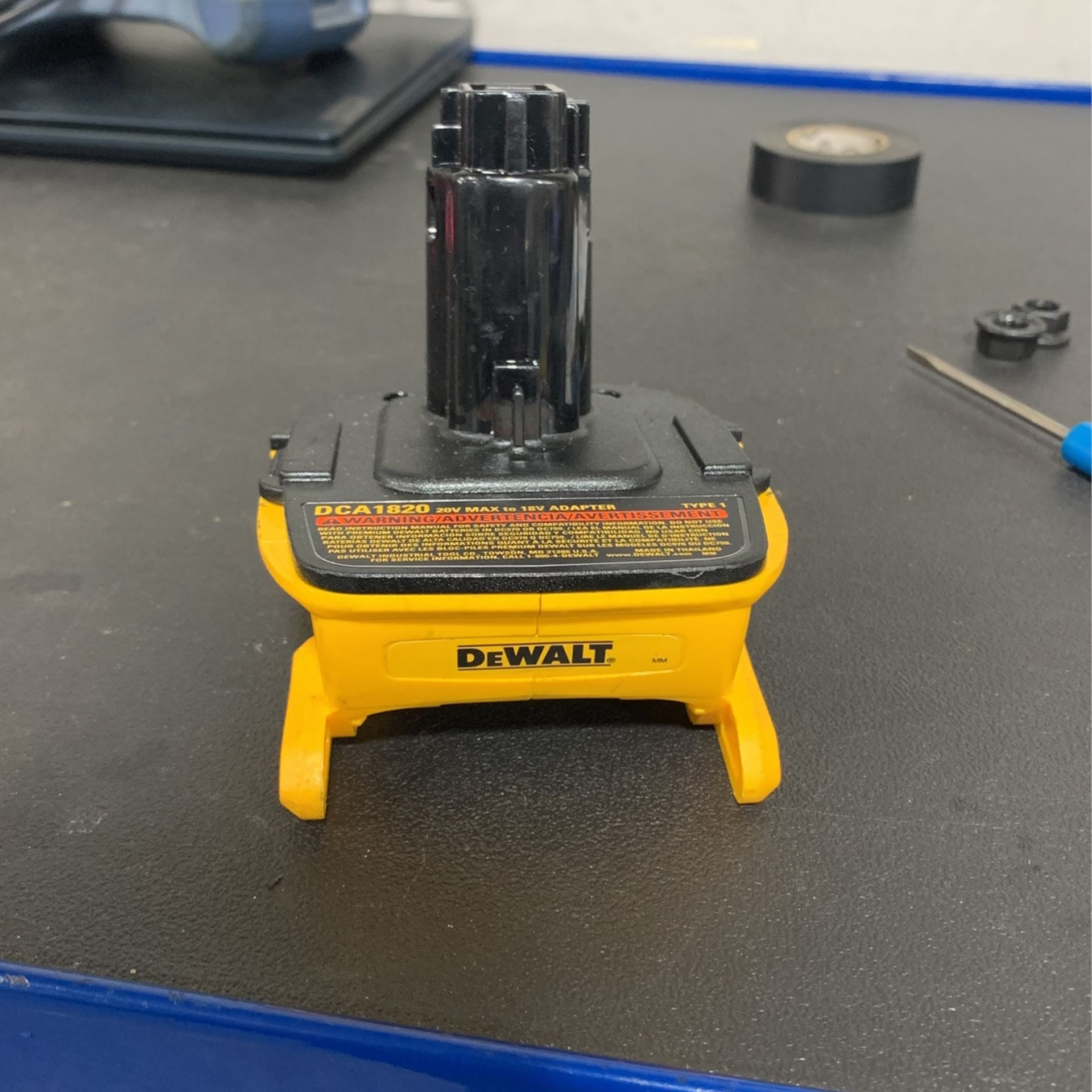 De Walt Battery Adapter