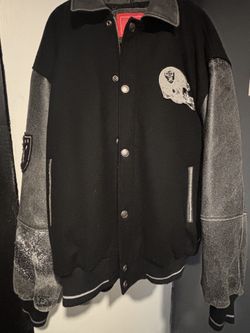 Vintage Raiders Varsity Jacket