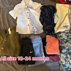 18-24 Month Boy Clothes 