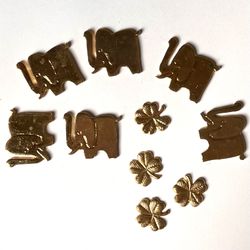 Minis LUCKY LOT — Elephants & Shamrocks