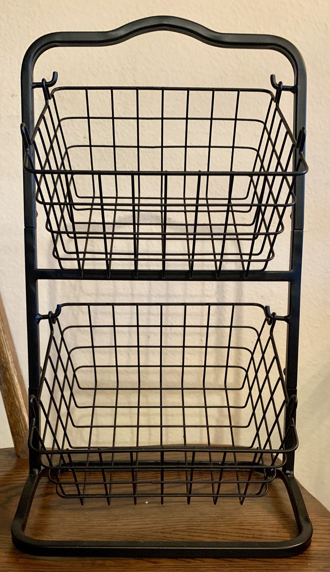 Double Hanging Fruit Basket