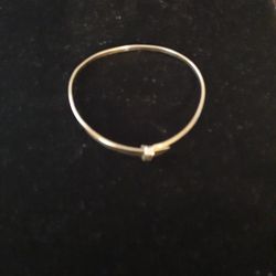 Sterling Silver Bangle By Ed Levin