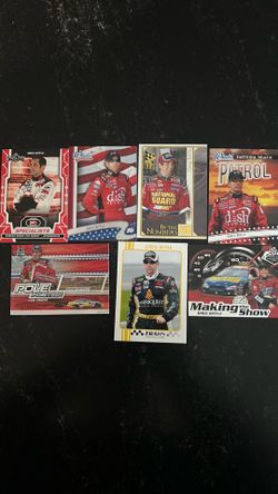 Greg Biffle NASCAR card collection