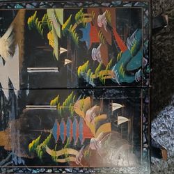 Antique Japanese Jewlbox By  CRESTLINE