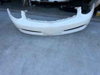 White Front Bumper Cover OEM