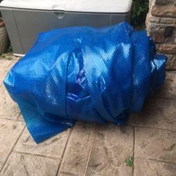 Blue Solar Pool Cover 20x40